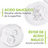 Sébium Kerato+ Bioderma reduce obstrucción de poros y controla el exceso de sebo.