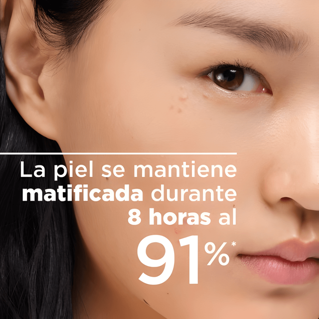 Sébium Mat Control Bioderma alisa la textura de la piel y afina los poros visibles.