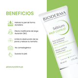Sébium Mat Control Bioderma deja la piel fresca, suave y sin brillos por más tiempo.