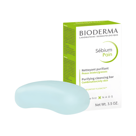 Sébium Pain Bioderma limpia suavemente y regula el exceso de grasa en la piel.