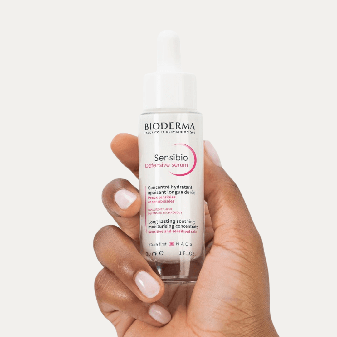 Sensibio Defensive Serum Bioderma protege la piel reactiva frente a agresiones externas.