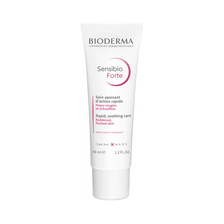 Sensibio Forte Bioderma calma rápidamente la irritación y el enrojecimiento de la piel sensible.