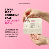 Colágeno sólido Ksecret para potenciar rutina de belleza de skincare coreano.
