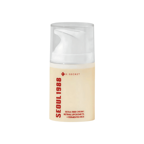 Crema antiedad con retinal y arroz fermentado.