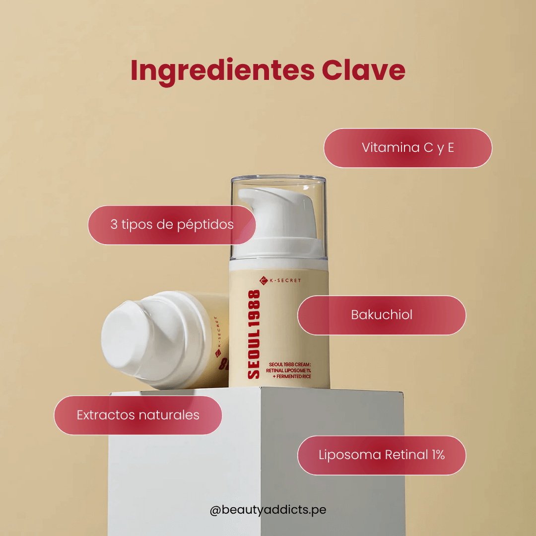 Ingredientes fermentados para una piel radiante.