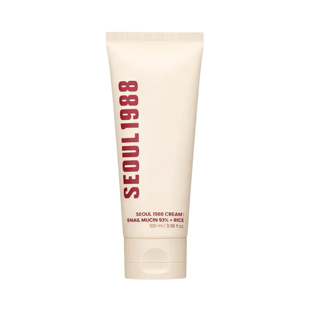 Crema hidratante y reparadora de  Ksecret con 93% mucina de caracol y arroz para reparación.