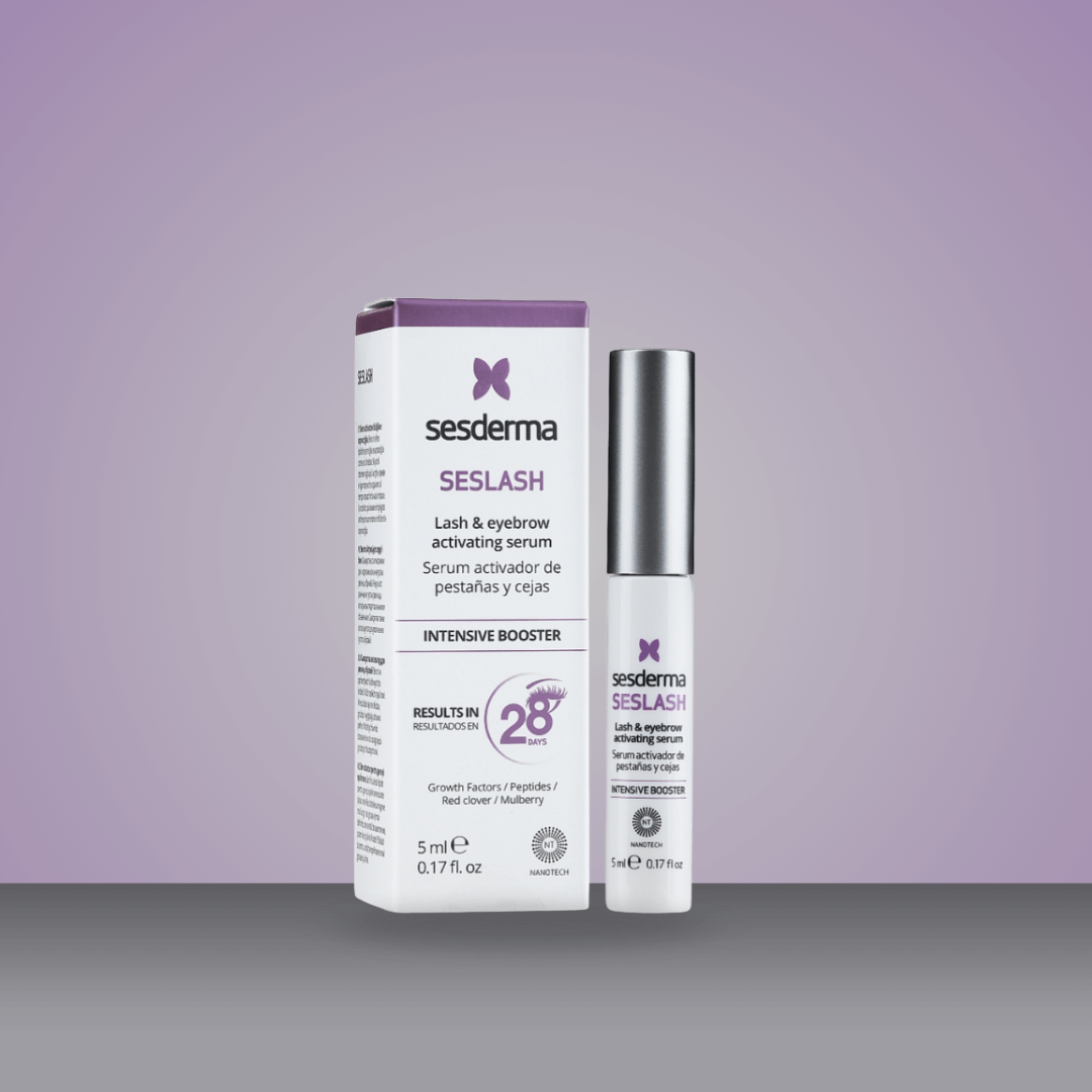 Seslash Crecimiento Cejas & Pestañas de Sesderma estimula el crecimiento natural.