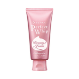 Espuma limpiadora Shiseido Senka Perfect Whip Collagen In Beauty Face Foam enriquecida con colágeno para limpiar e hidratar la piel al mismo tiempo.