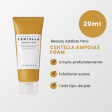 Centella ampoule foam. Kit coreano con centella para hidratar, calmar y mejorar hiperpigmentación.