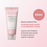 Poremizing Deep Cleansing Foam. Kit Poremizing con ingredientes calmantes y purificantes para una piel más lisa y equilibrada.
