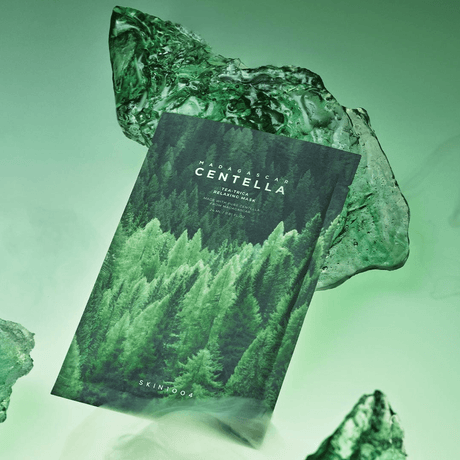 Madagascar Centella Tea-Trica Mask para una piel más fresca, hidratada y confortable después de la rutina de skincare.