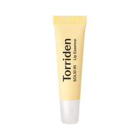 Solid In Ceramide Lip Essence de Torriden que nutre y repara los labios con ceramidas, dejándolos suaves y protegidos.