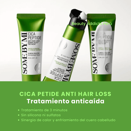 Tratamiento anti hair loss Some By Mi para mejorar densidad y salud capilar.