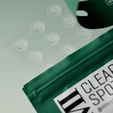 Clear Spot Patch hidrocoloide para granos activos.