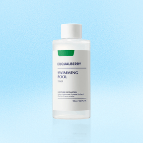 Eqqualberry Swimming Pool Daily Toner 155ml para una hidratación ligera para todo tipo de piel.