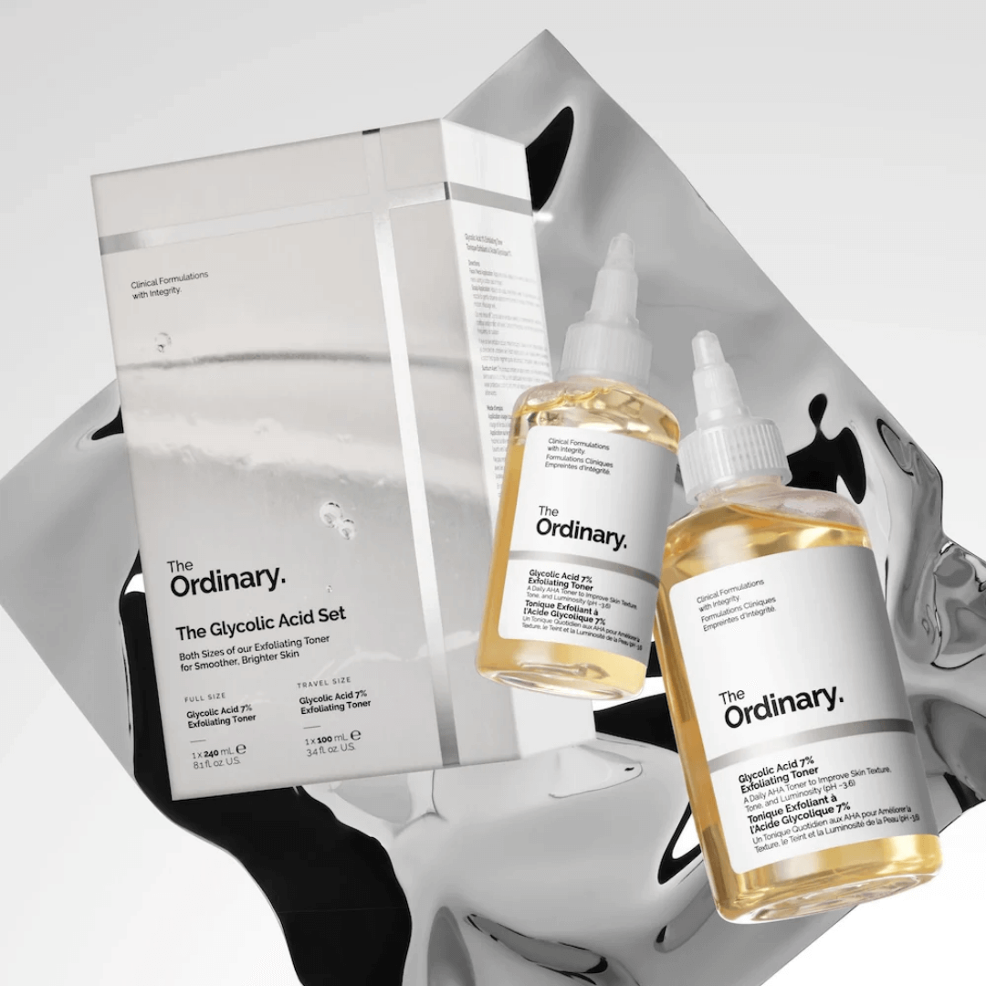 Aclara, exfolia y renueva tu piel con The Ordinary Glycolic Acid 7%, solución perfecta para mejorar textura y tono.