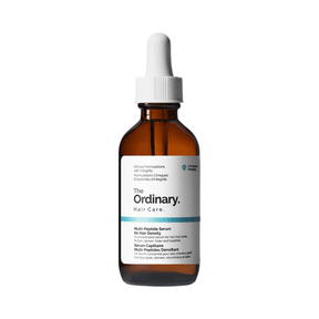 Suero capilar The Ordinary Multi-Peptide para mayor densidad de cabello.