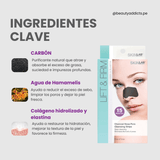 SkinLab tiras nasales con colágeno y elastina para hidratar y suavizar piel. 