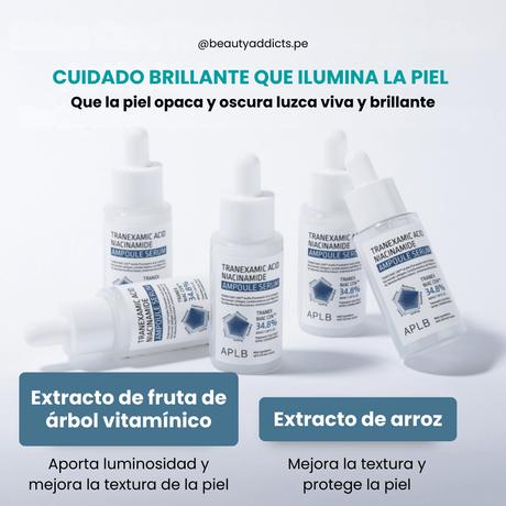 Ampoule APLB para mejorar opacidad y pigmentación.