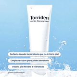 Espuma limpiadora Torriden con ácido hialurónico y pantenol que limpia sin resecar ni irritar
