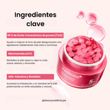 TXA Niacinamide Capsule Cream con glutathione y niacinamida para un resplandor saludable.