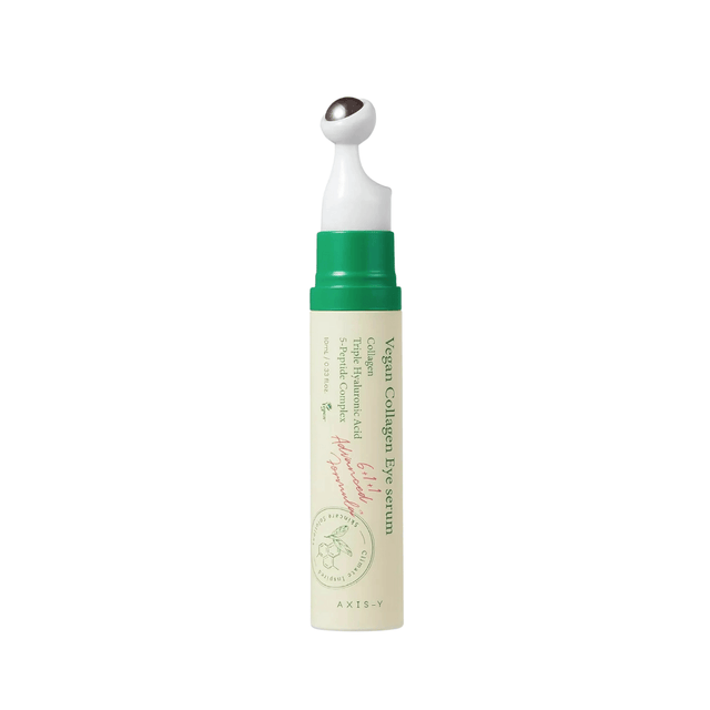 Serum vegano de colágeno para ojos de  AXIS-Y que hidrata el contorno y mejora la elasticidad.