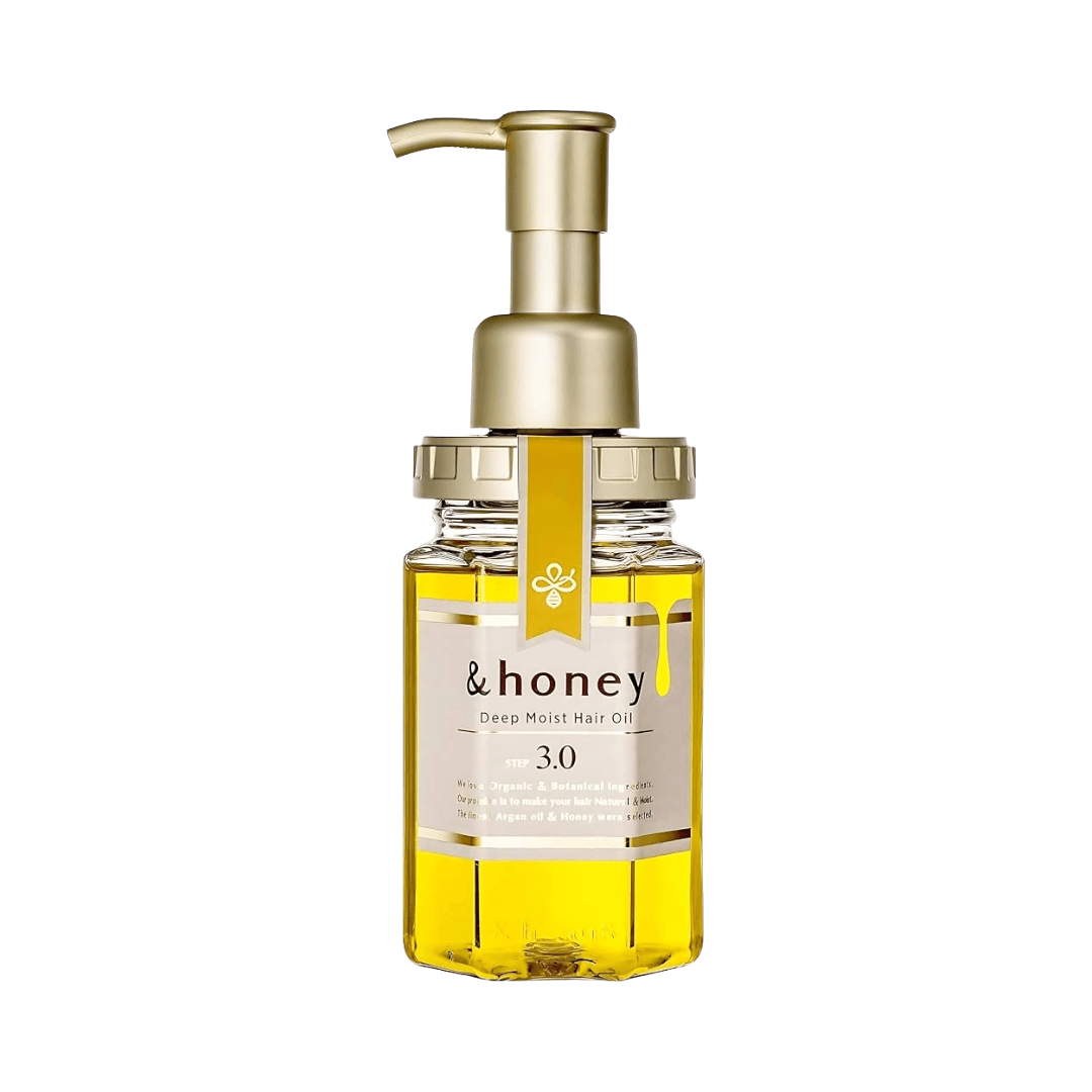 Aceite capilar &honey Deep Moist Oil de Vicrea que nutre intensamente el cabello seco, ayuda a controlar el frizz y aporta brillo y suavidad.