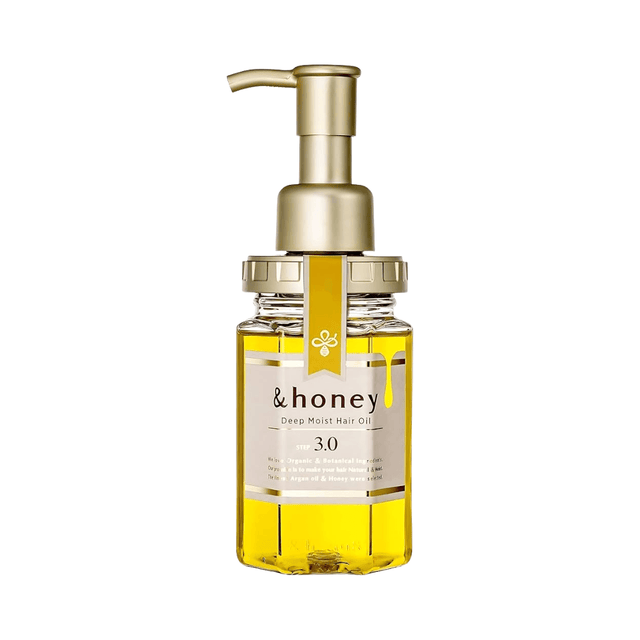 Aceite capilar &honey Deep Moist Oil de Vicrea que nutre intensamente el cabello seco, ayuda a controlar el frizz y aporta brillo y suavidad.