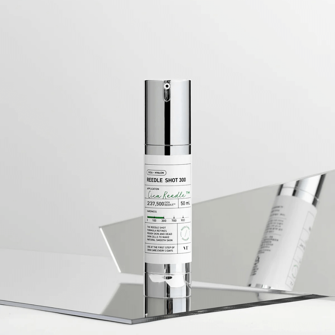 Tratamiento facial con microagujas naturales para piel luminosa.