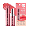 Wanna Shine Lipstick Cathy Doll tono Dear Coral 02. 