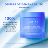 Mascarilla coreana de hidratación nocturna.